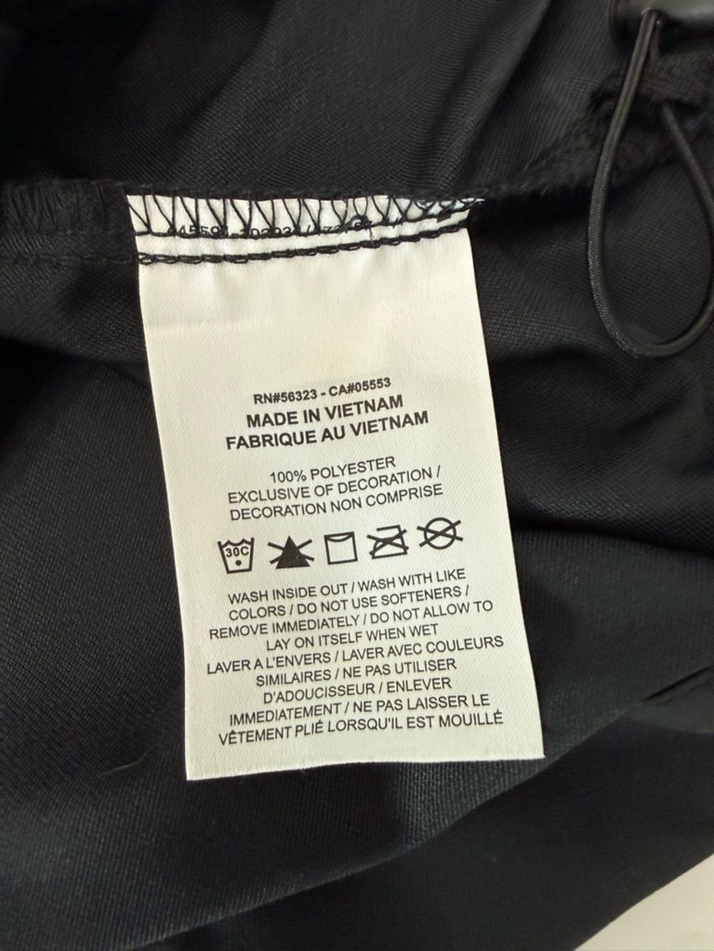 Nike Dri Fit Quarter Zip Pullover XL Black Athletic Jacket North Stars Hockey - Picture 8 of 12
